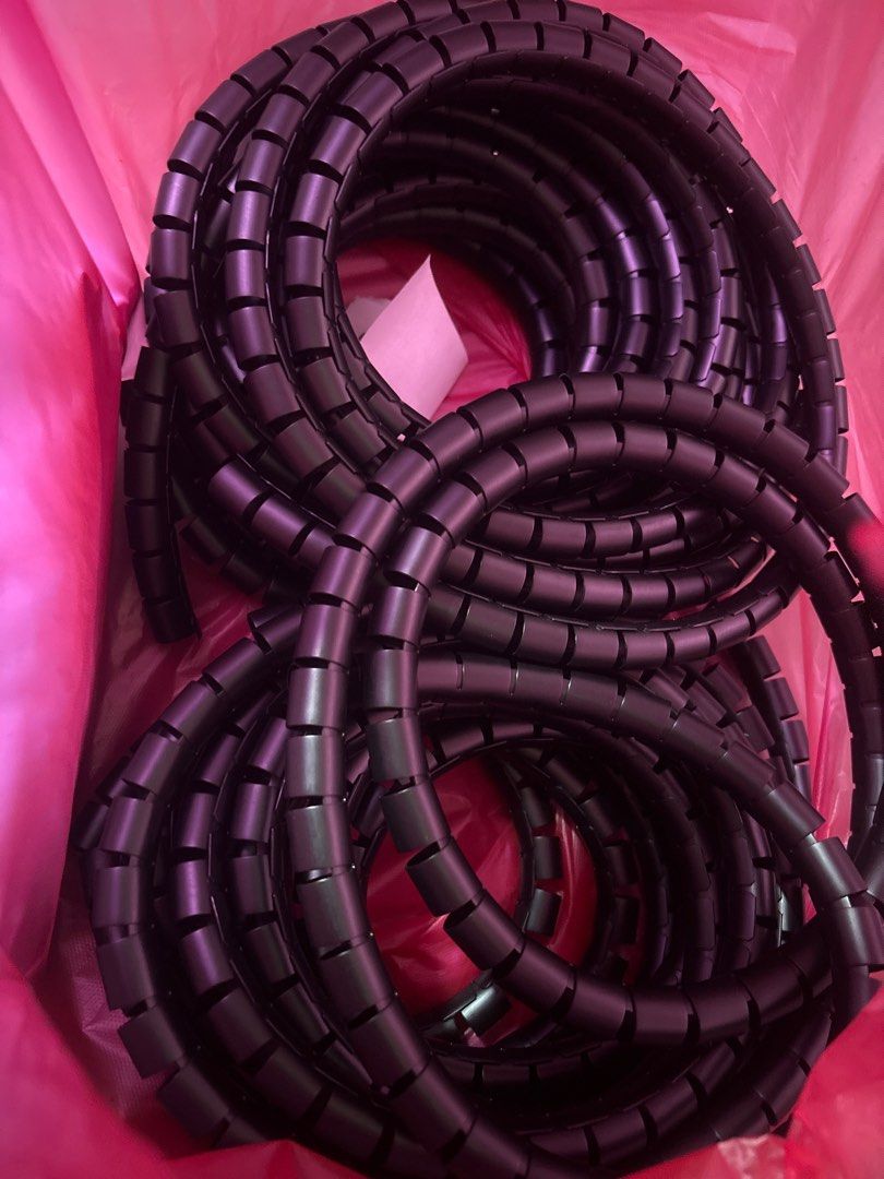 Cable protector (Category: Cables & Adaptors) located in Singapore. Submitted by Newthings (Listing ID 1385073255, Image 2). Description: Length 2m X 10pieces Bought for $40 and letting go at $35 .