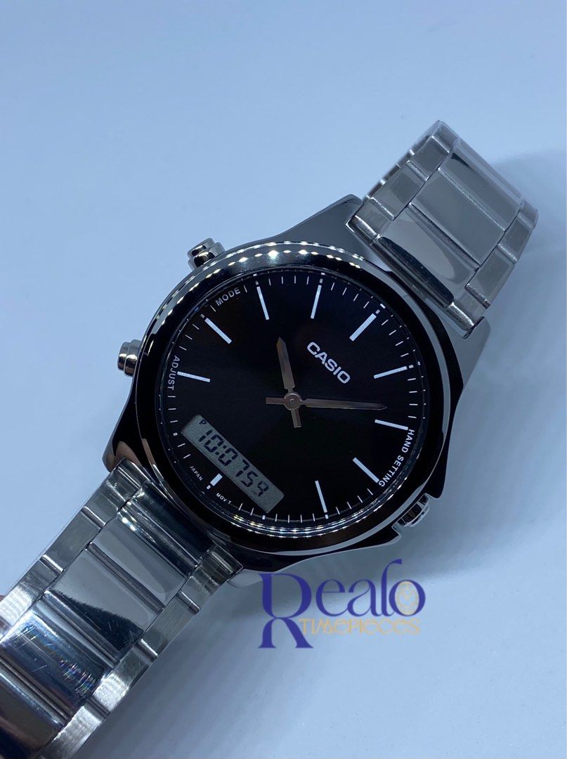Casio MTP-VC01D-1E (Category: Men's Watches) located in Manila. Submitted by cmlleee (Listing ID 1385202377, Image 2). Description: ON HAND Casio MTP-VC01D-1E Case size (L× W× H) : 46.5 × 41.6 × 8.9 mm Approx. battery life: 3 years on SR920W Water Resistant Brand new and Complete ✅PRICE ₱ 2,800 FB / IG Page : Realo Timepieces.