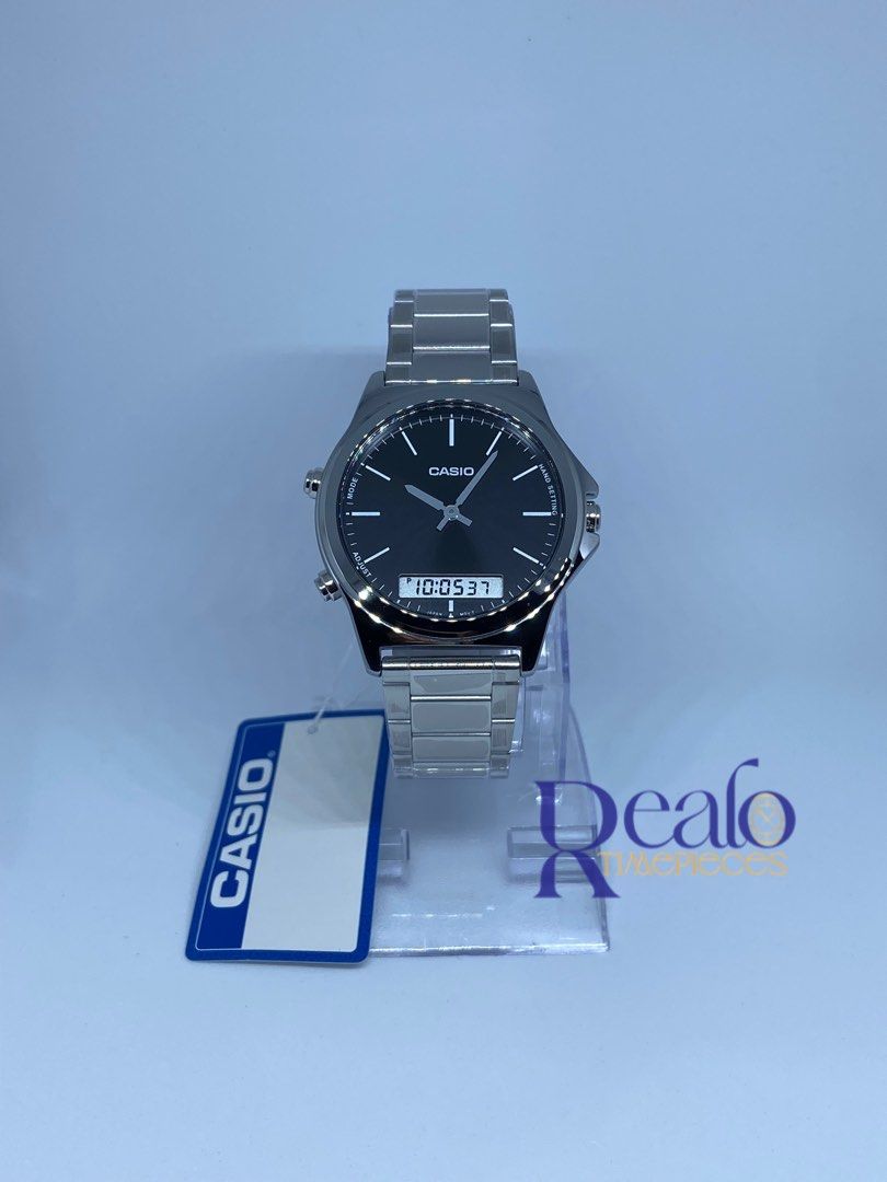 Casio MTP-VC01D-1E (Category: Men's Watches) located in Manila. Submitted by cmlleee (Listing ID 1385202377, Image 1). Description: ON HAND Casio MTP-VC01D-1E Case size (L× W× H) : 46.5 × 41.6 × 8.9 mm Approx. battery life: 3 years on SR920W Water Resistant Brand new and Complete ✅PRICE ₱ 2,800 FB / IG Page : Realo Timepieces.