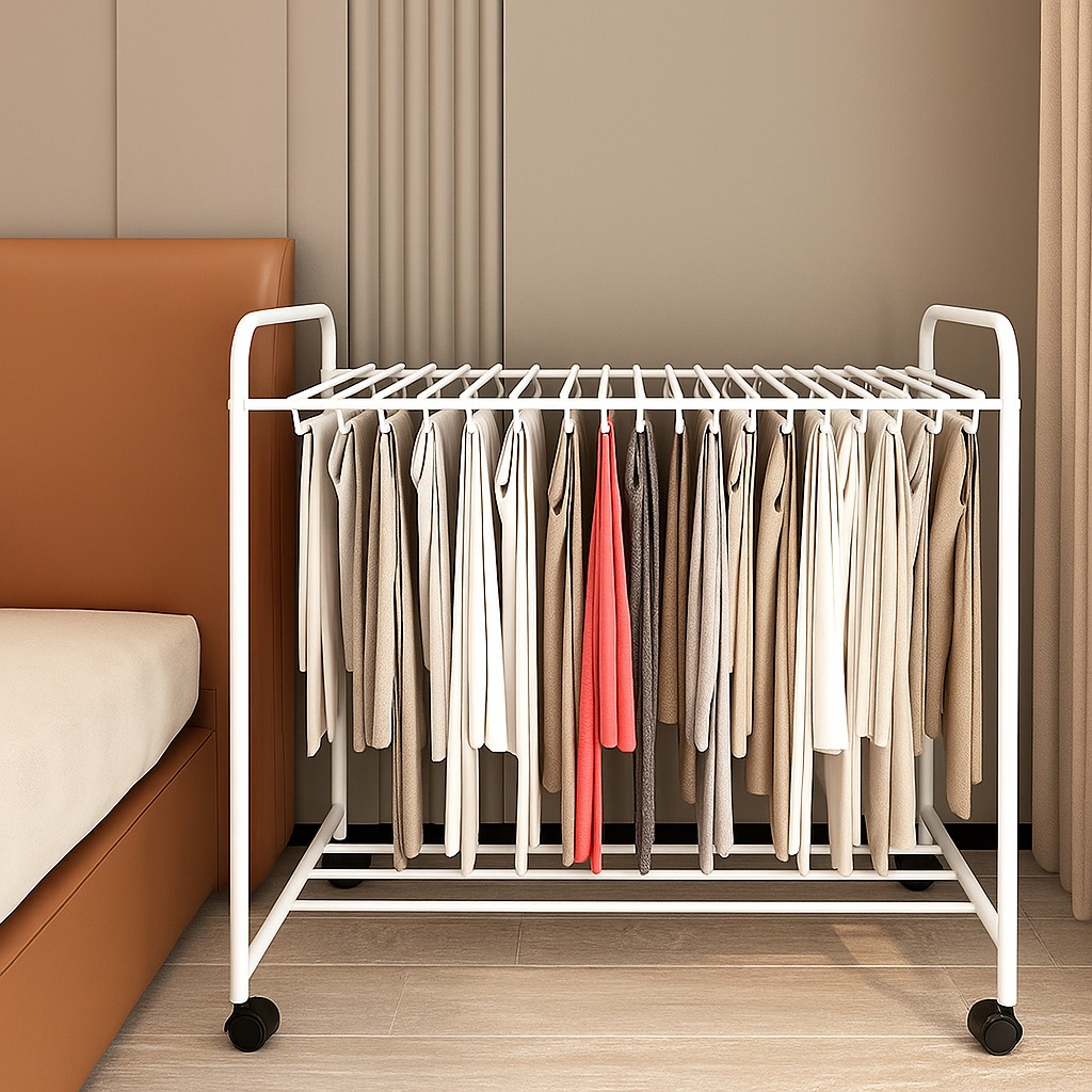 Clothes Drying Rack | Rolling Hanger Rack | Portable Dryer Rack ...