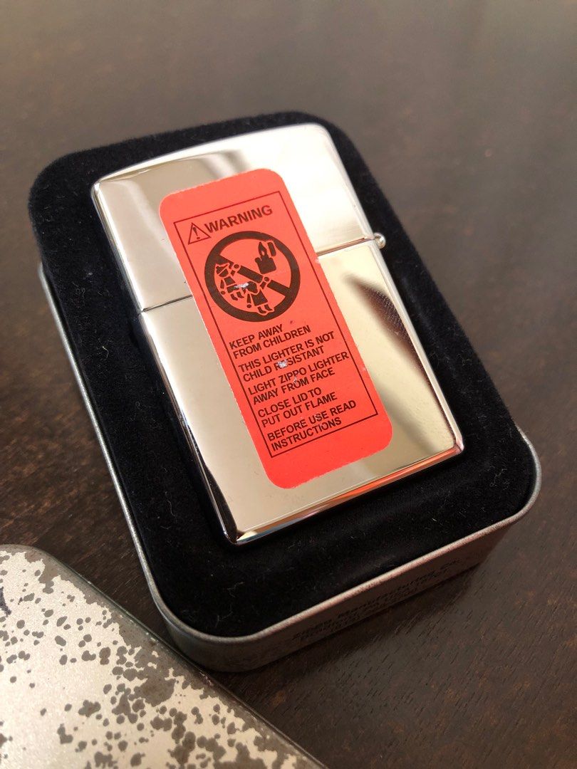 Collectible Rare Authentic Zippo Lighter High Polish Chrome Jim Beam Pewter Emblem (Category: Vintage Collectibles) located in Caloocan City. Submitted by annacruzita (Listing ID 1385101949, Image 2). Description: Price: 5k (Negotiable) Genuine Zippo windprooof lighter with distinctive "click". All metal construction and refilllable for a lifetime use. - Made in U S.A. - Comes in metal casing package with sticker and paper manual - New Old Stock 