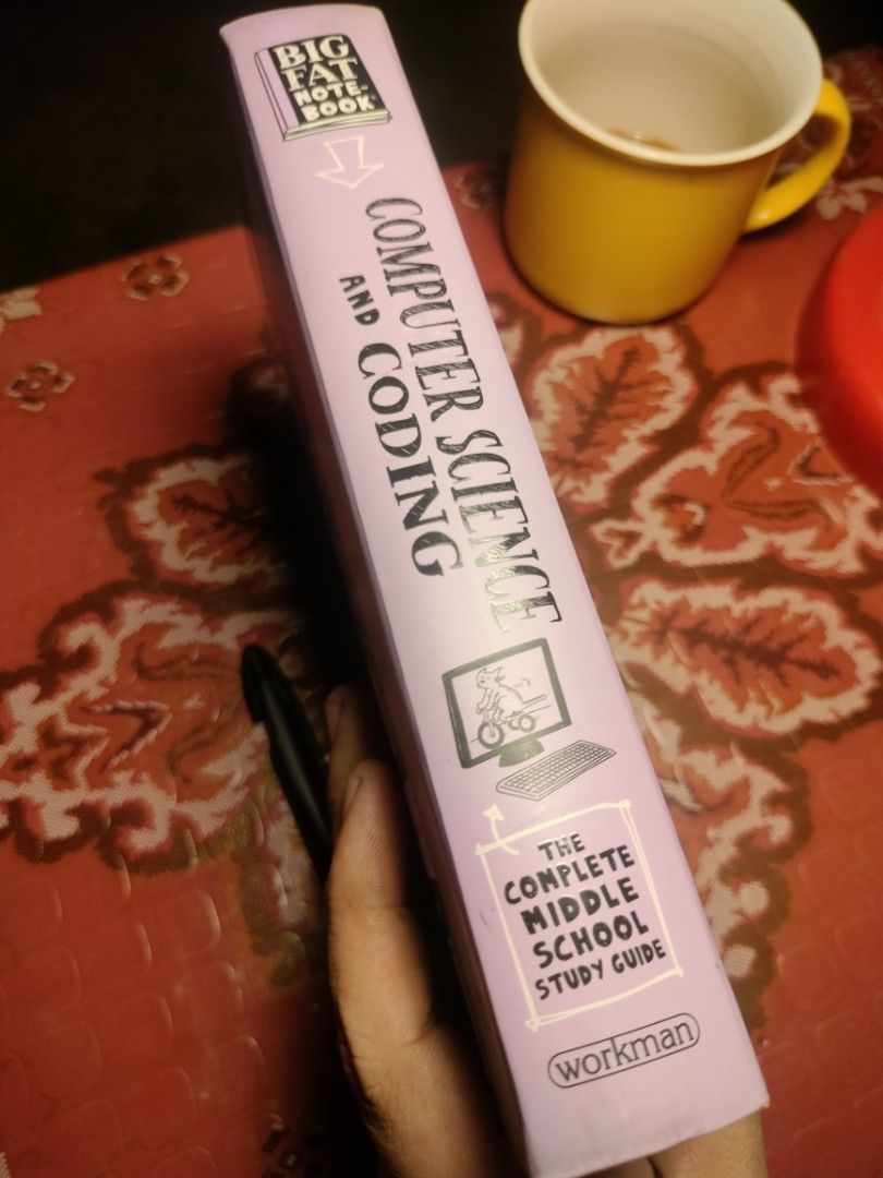 COMPUTER SCIENCE & CODING BOOK (Category: Textbooks) located in Iloilo. Submitted by midori_toys (Listing ID 1385125438, Image 3). Description: what you see is what you will get Original / Authentic Hardcover book please see pictures for issues there's no yellowing issues in the pics im using warm light ask for more pics if you want 👍.