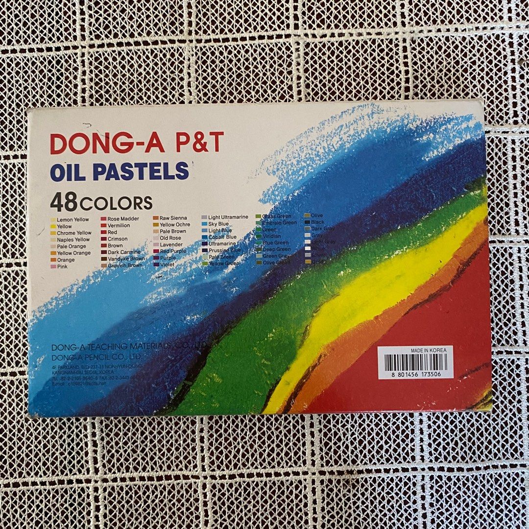 Dong-a Oil Pastel 48 Colors (Category: Art & Prints) located in Malabon City. Submitted by a_closet (Listing ID 1385155124, Image 2). Description: .