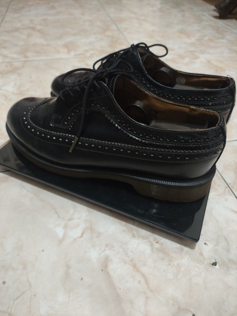 Dr Martens Docmart 3989 Brogue Wingtip Black Smooth Original like ...