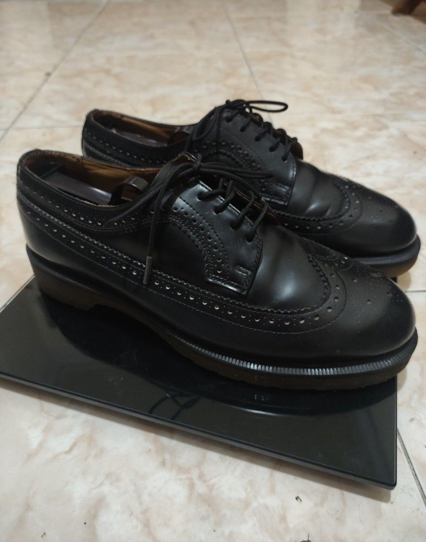 Dr Martens Docmart 3989 Brogue Wingtip Black Smooth Original like ...