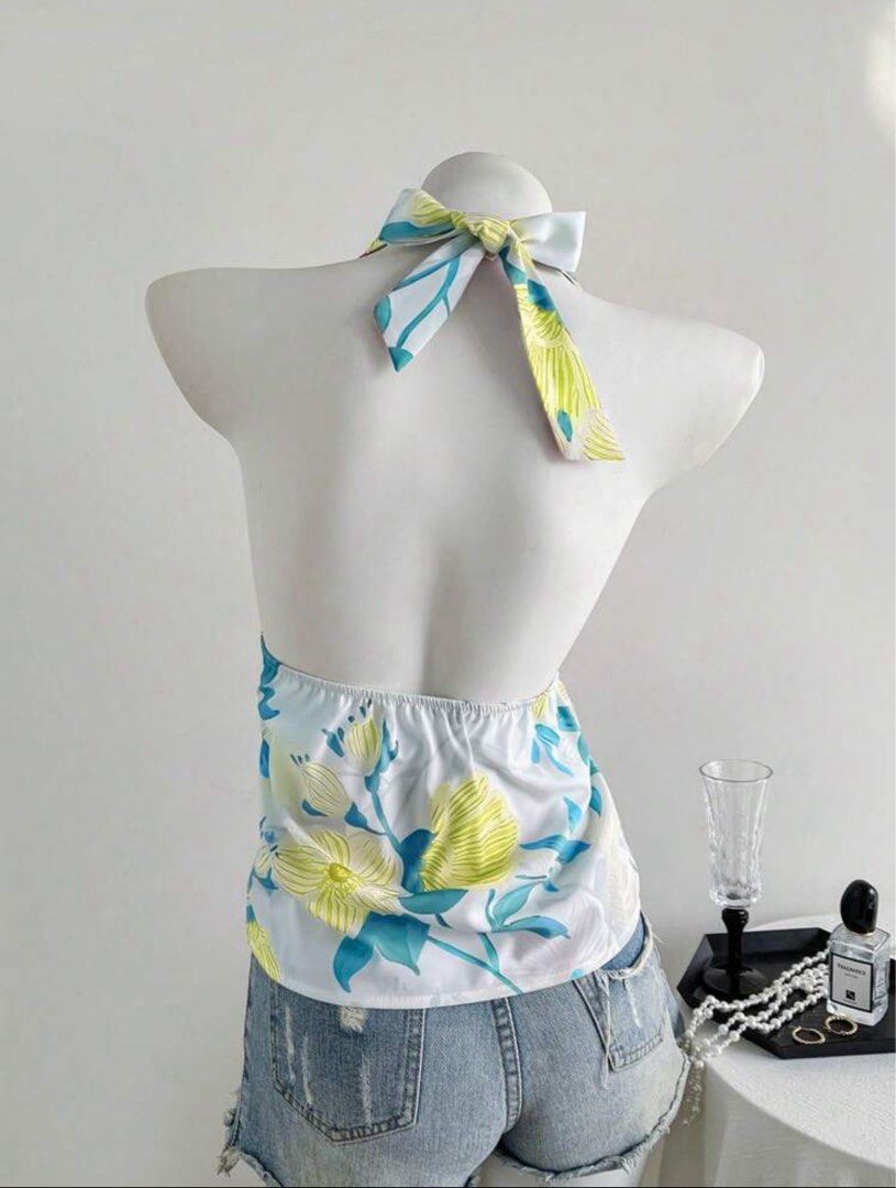 Halter Top (Category: Sleeveless) located in Tarlac. Submitted by luvanth (Listing ID 1385158950, Image 3). Description: ╰➤ mop: gcash & bdo ╰➤ mod: j&t or lbc.