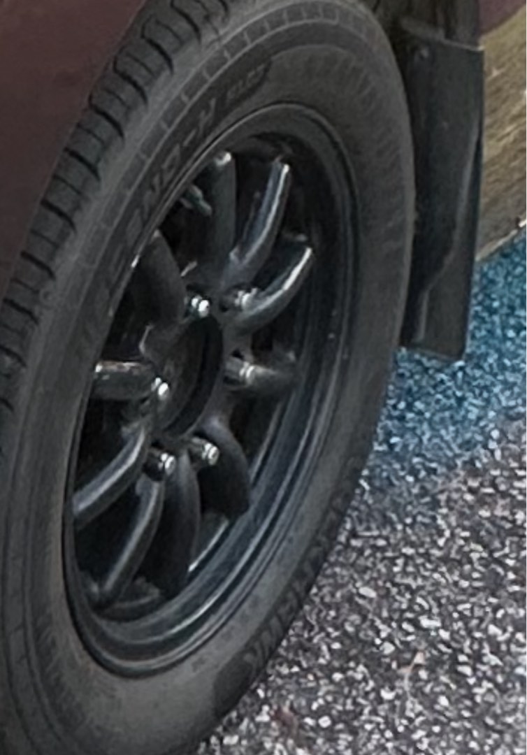 Hiace rims, Car Accessories, Tyres & Rims on Carousell