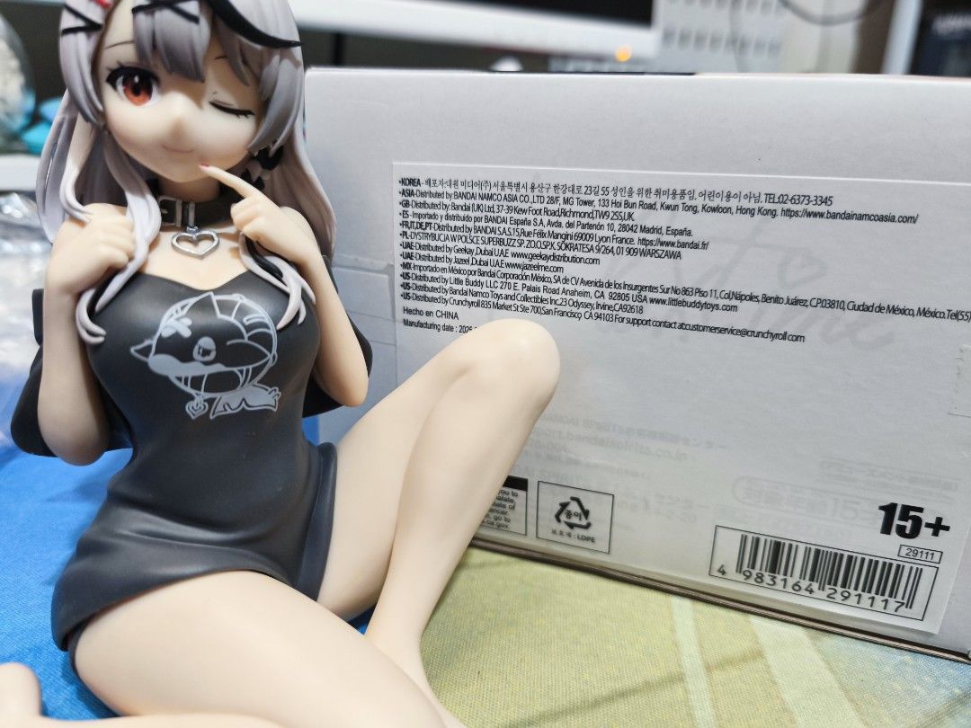 Hololive Relax Time Sakamata Chloe (Category: Designer & Blind Box Toys) located in Pasig City. Submitted by nijigaku (Listing ID 1385237333, Image 3). Description: Complete in Box, only opened to check for noticeable defects, still has all the plastic packaging. Chloe has already graduated, so don't expect these to be restocked in the future, get one now! This is a Prize Figure so expect a few (unnoticable) paint blemishes and very minimal QC is