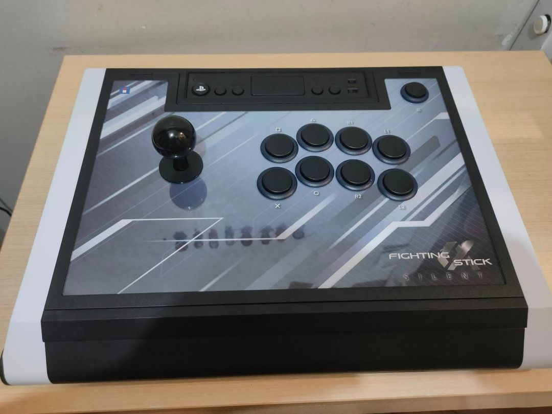 Hori Alpha Silent Fighting Stick (FREE Custom Artwork Panel) (Category: Controllers) located in Makati City. Submitted by johnnormanr.estuista (Listing ID 1385227525, Image 2). Description: Hori Fighting Stick Alpha Silent (FREE Custom Artwork Panel) ✅ FREE Custom Artwork Panel (Installed already) ✅ Bought ₱8,950 original price last February 2024 ✅ Used but almost brand new ✅ No issue ✅ With box and documents ✅ Actual unit 10/10 ✅ Box 8/10 No mod