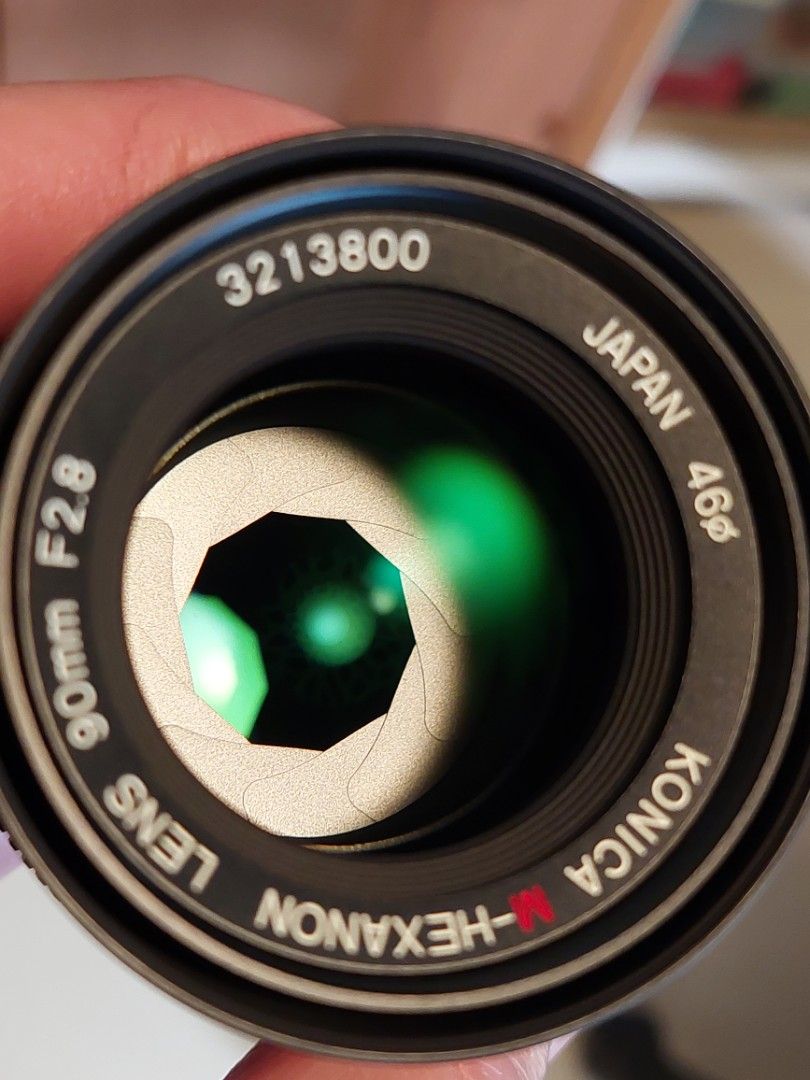 Konica M-Hexanon 90mm 鏡頭全新有盒Leica M Mount, 攝影器材