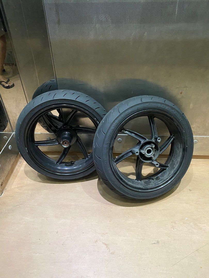 Nmax v2 rim, Motorcycles, Motorcycle Accessories on Carousell