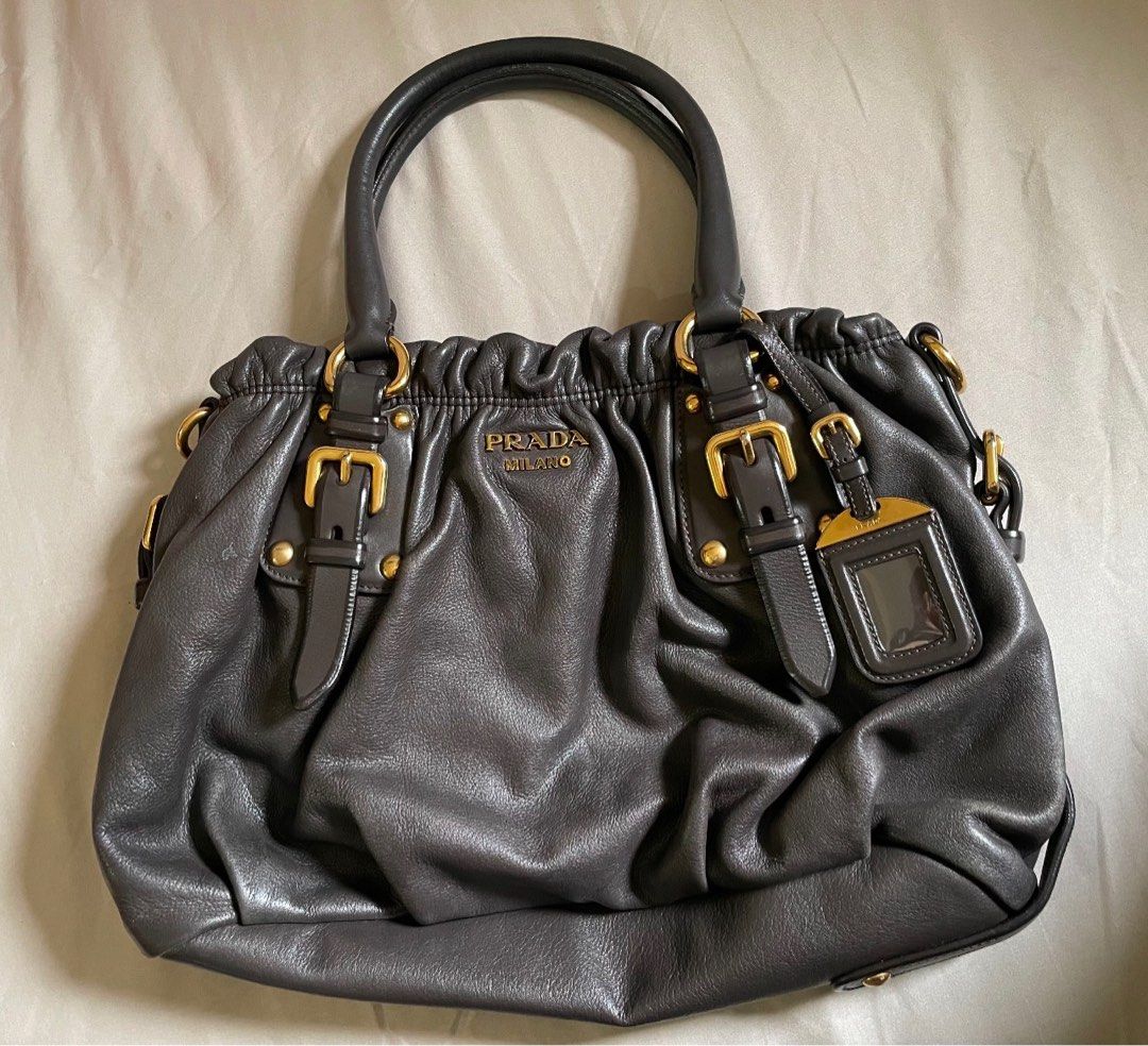 Prada Bag (Category: Luxury Bags & Wallets) located in Marikina City. Submitted by deinee (Listing ID 1382242631, Image 3). Description: With dustbag Missing sling.