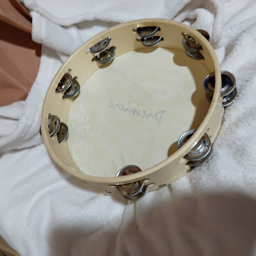Premiere Tambourine (Category: Musical Instruments) located in Cavite. Submitted by 4leafcolover (Listing ID 1385155590, Image 3). Description: rfs not rlly using it mop maribank mod j&t or flash.