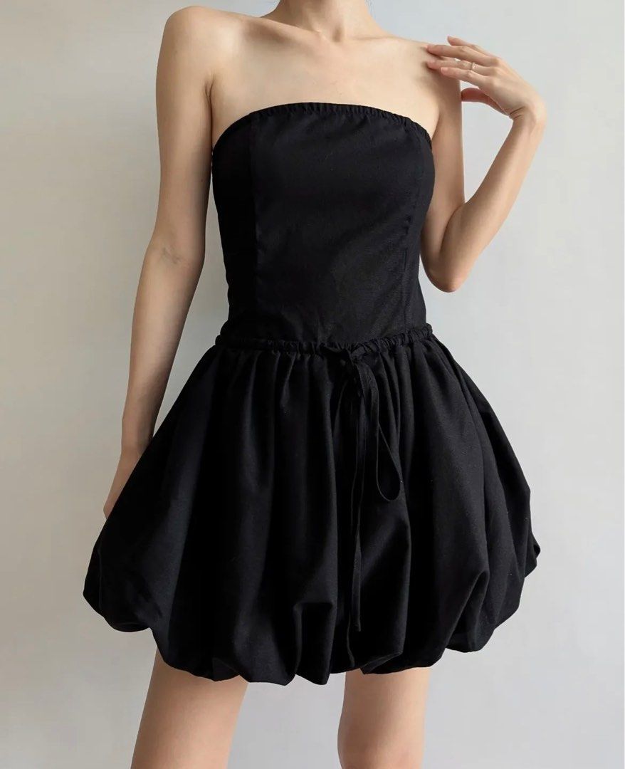 Pretty Little Thing black bubble dress (Category: Dresses) located in Alangalang. Submitted by byeeestuff (Listing ID 1385057214, Image 1). Description: Brand new but no more tag coz i washed it na. So it’s ready to wear na. Fits medium-large.