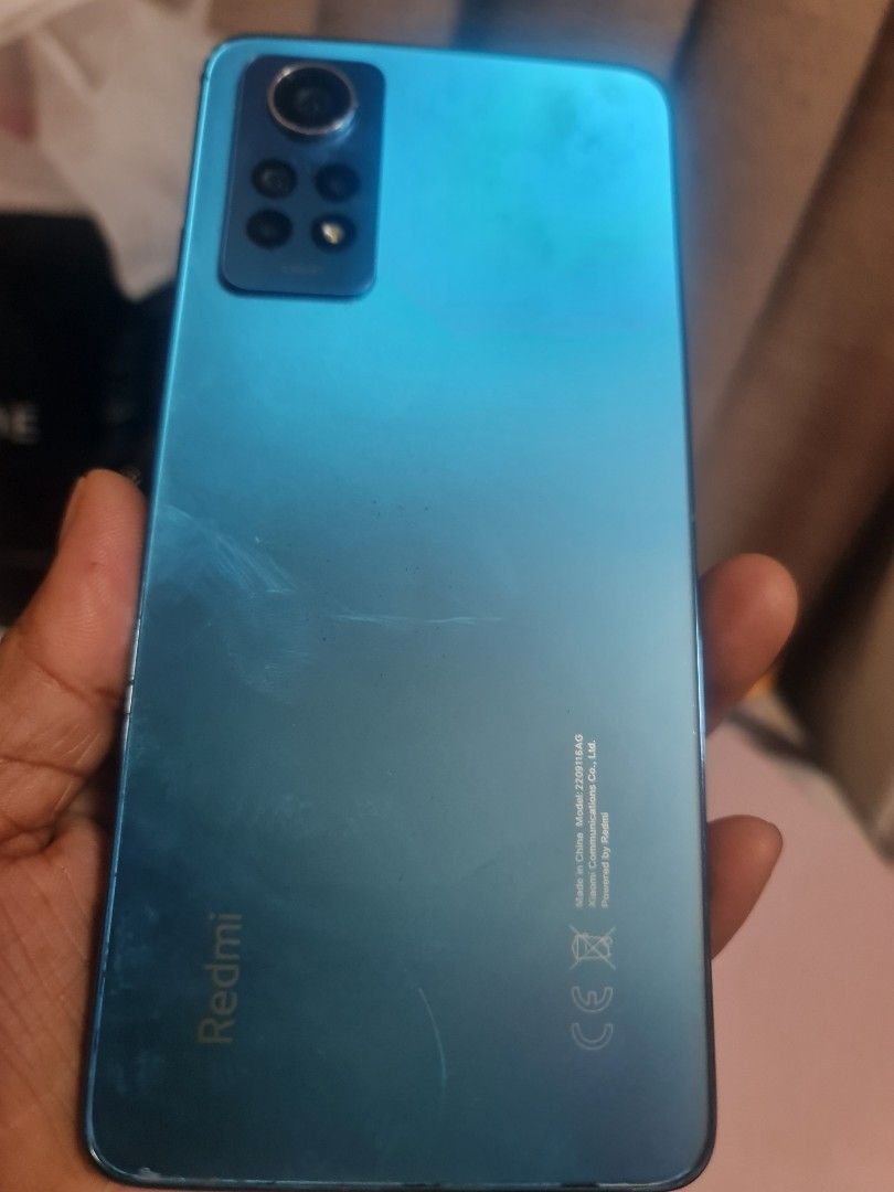 REDMI NOTE 12 PRO W/ISSUE (Category: Xiaomi) located in Malabon City. Submitted by leonita.cascabel (Listing ID 1385184366, Image 2). Description: UNIT AND 2 CASE ONLY *ISSUES CRACKED LCD *NAG GHOST TOUCH MINSAN * GOOD BATTERY LIFE.