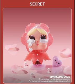 ポップマート Crybaby Sparkling Love シークレット Crybaby Crying For Love Series Secret Sparkling Love(1/144
