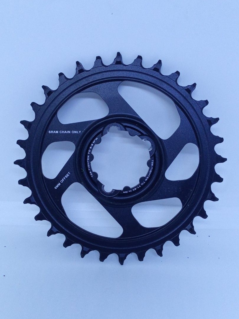 SRAM Eagle T type 32t chainring (Category: Bicycles) located in Manila. Submitted by isko_sarisari (Listing ID 1385054502, Image 2). Description: never used. taken off display unit.