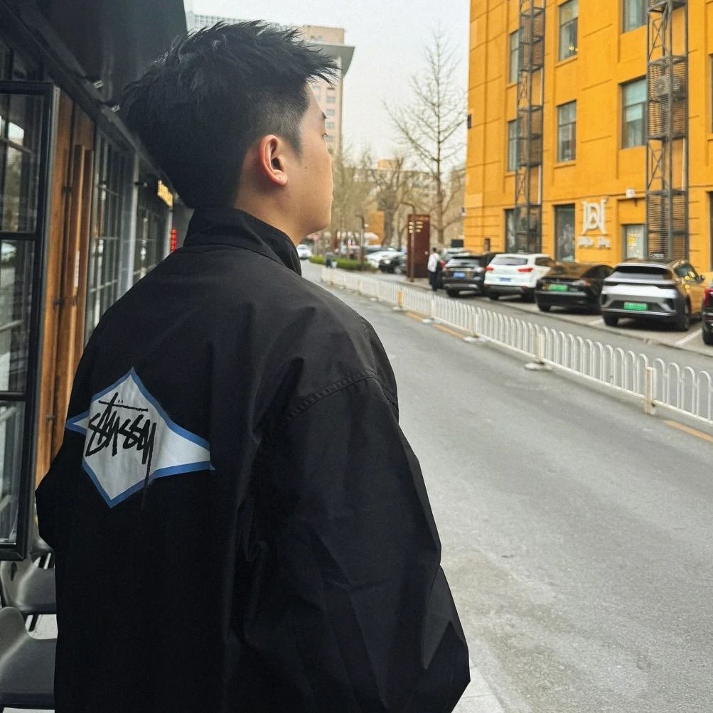 ジャケット・アウター STUSSY SURF TEAM HARRINGTON JACKET 25SS Stussy Surf Team Harrington Jacket Sand Men's - SS25 - GB