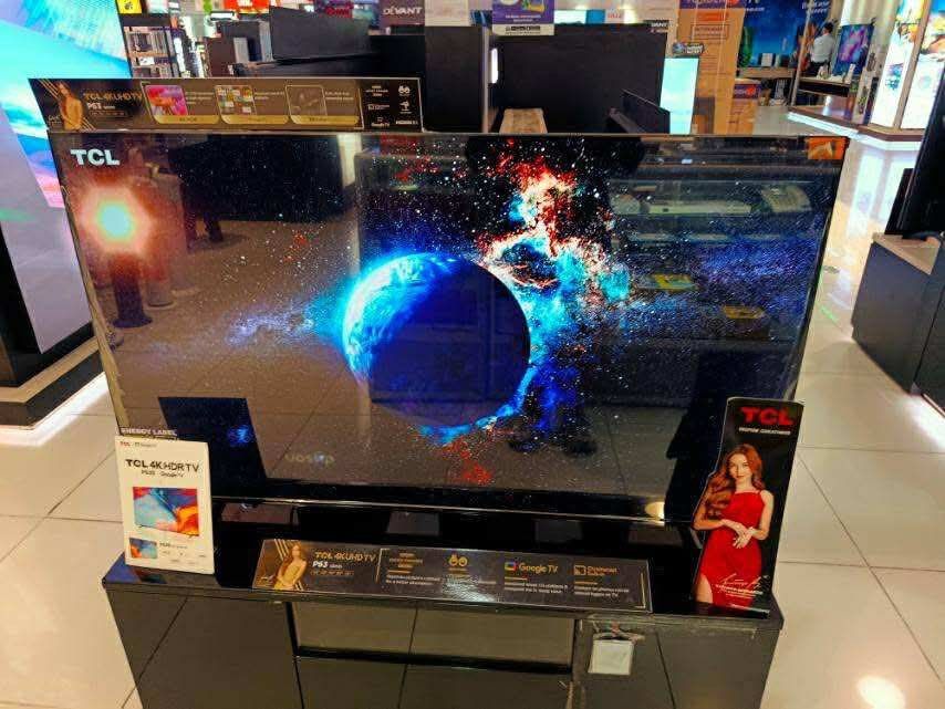 TCL 55 inches UHD GOOGLE TV 55P635 (Category: TV) located in Quezon City. Submitted by maryann.dimalanta (Listing ID 1385201678, Image 1). Description: TCL UHD ANDROID TV 55P635 * HDR 10 * · Google TV * · Ok Google * · Dolby Audio * · Dynamic Color Enhancement * · HDMI 2.1 * · AIPQ2.0 * · EDGELESS DESIGN 55P635-17,800 Brand new and sealed with warranty and receipt 7 days outright replacement on factory defect provided ir was checked by TCL’s auth