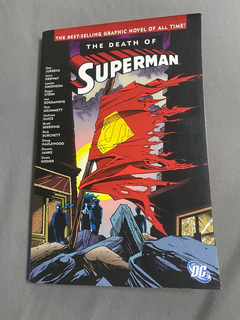The death of Superman (Category: Comics & Manga) located in Quezon City. Submitted by natesm (Listing ID 1385221290, Image 1). Description: The death of Superman In good condition Complete pages Spine still intact Pages became brown due to age.