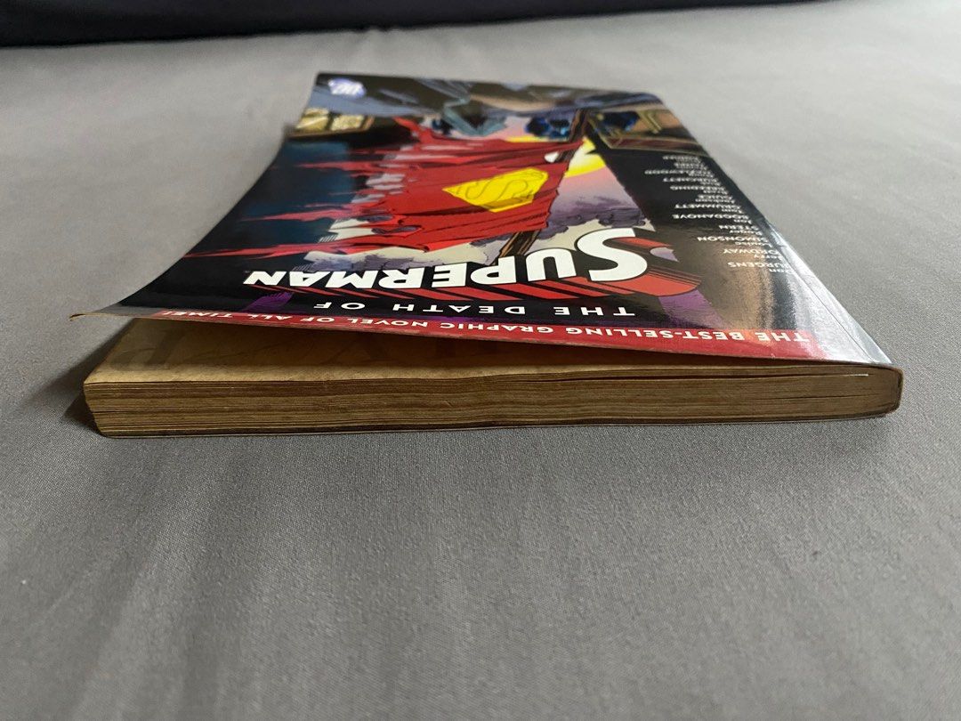 The death of Superman (Category: Comics & Manga) located in Quezon City. Submitted by natesm (Listing ID 1385221290, Image 3). Description: The death of Superman In good condition Complete pages Spine still intact Pages became brown due to age.
