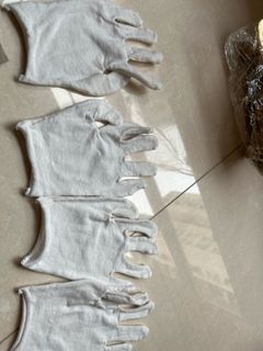 White Gloves (one size) 2 pairs/4 pcs64189837187585110