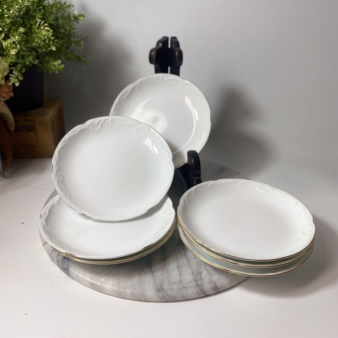 080225-059 Okura Dessert Plate (Category: Dinnerware & Cutlery) located in Quezon City. Submitted by madiscollectibles (Listing ID 1385274359, Image 1). Description: 150.00/piece 080225-059 Okura Dessert Plate VGC Diameter: 15 cm Height: Kindly manage your expectations. Item/s may have had a previous life and may tell their story through minor imperfections such as scratches, chips, cracks, and stains. If there is a major flaw it will be disclose