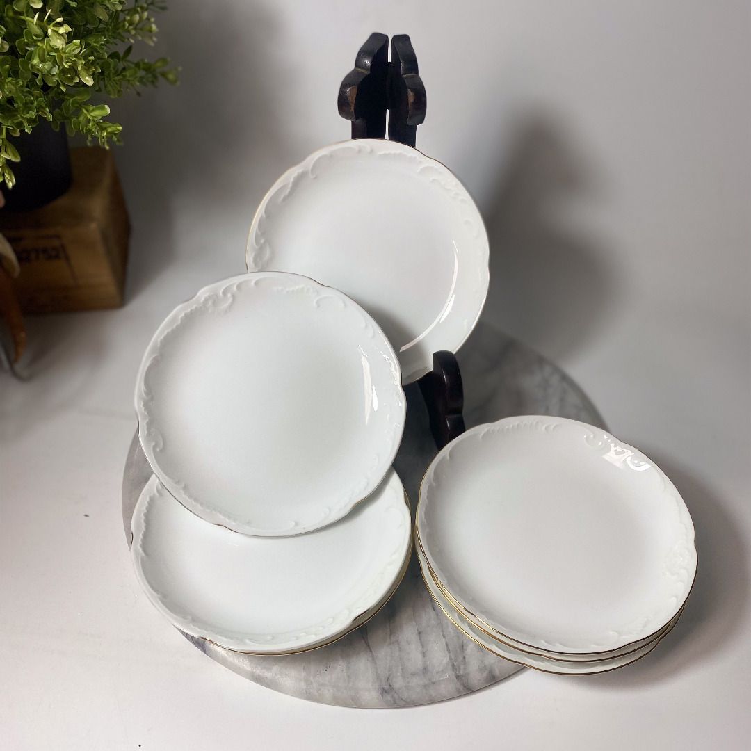 080225-059 Okura Dessert Plate (Category: Dinnerware & Cutlery) located in Quezon City. Submitted by madiscollectibles (Listing ID 1385274359, Image 2). Description: 150.00/piece 080225-059 Okura Dessert Plate VGC Diameter: 15 cm Height: Kindly manage your expectations. Item/s may have had a previous life and may tell their story through minor imperfections such as scratches, chips, cracks, and stains. If there is a major flaw it will be disclose