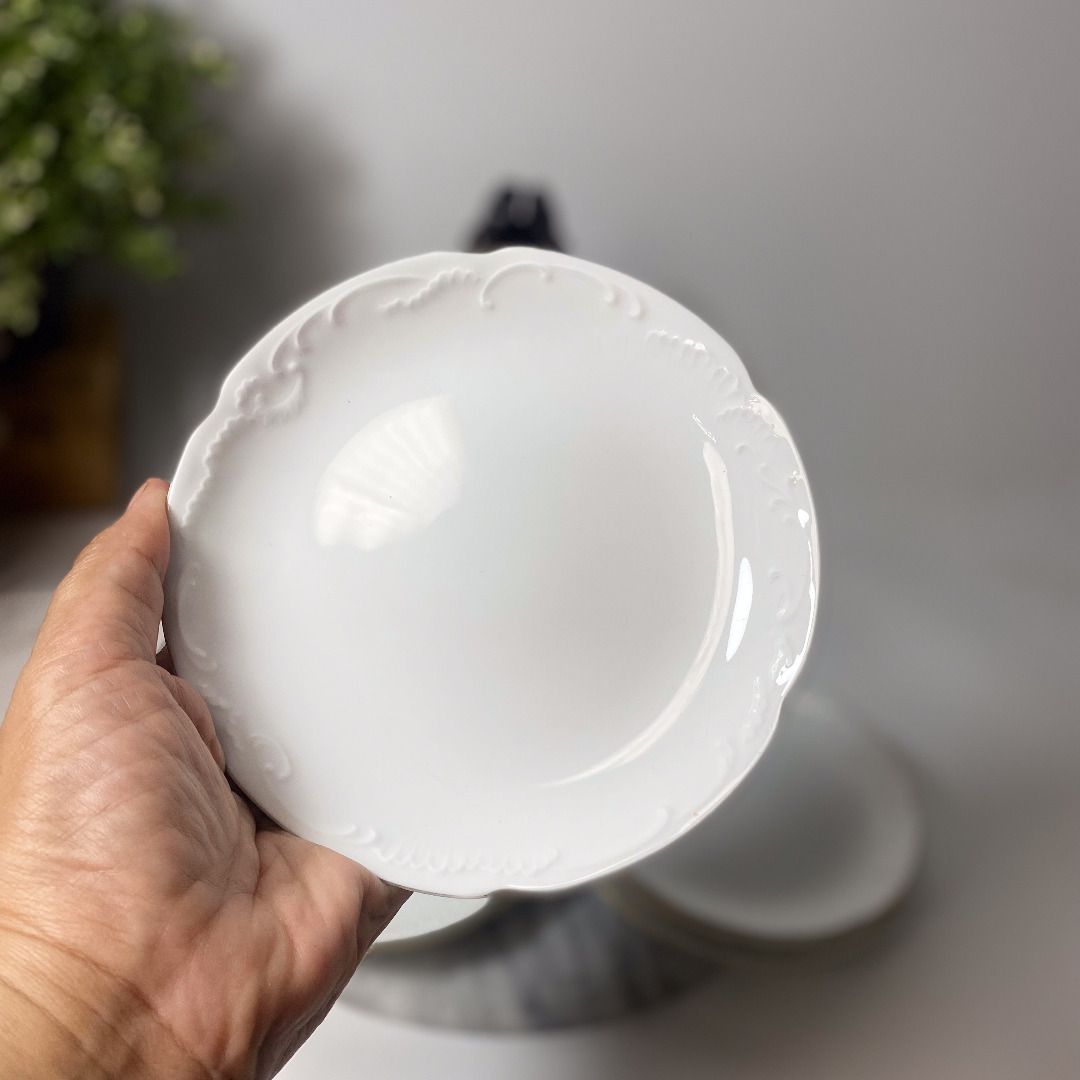 080225-059 Okura Dessert Plate (Category: Dinnerware & Cutlery) located in Quezon City. Submitted by madiscollectibles (Listing ID 1385274359, Image 3). Description: 150.00/piece 080225-059 Okura Dessert Plate VGC Diameter: 15 cm Height: Kindly manage your expectations. Item/s may have had a previous life and may tell their story through minor imperfections such as scratches, chips, cracks, and stains. If there is a major flaw it will be disclose
