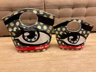 $10/1  Miss Sixty shopping bag tote bag  ($15 for 2)64245341515394110