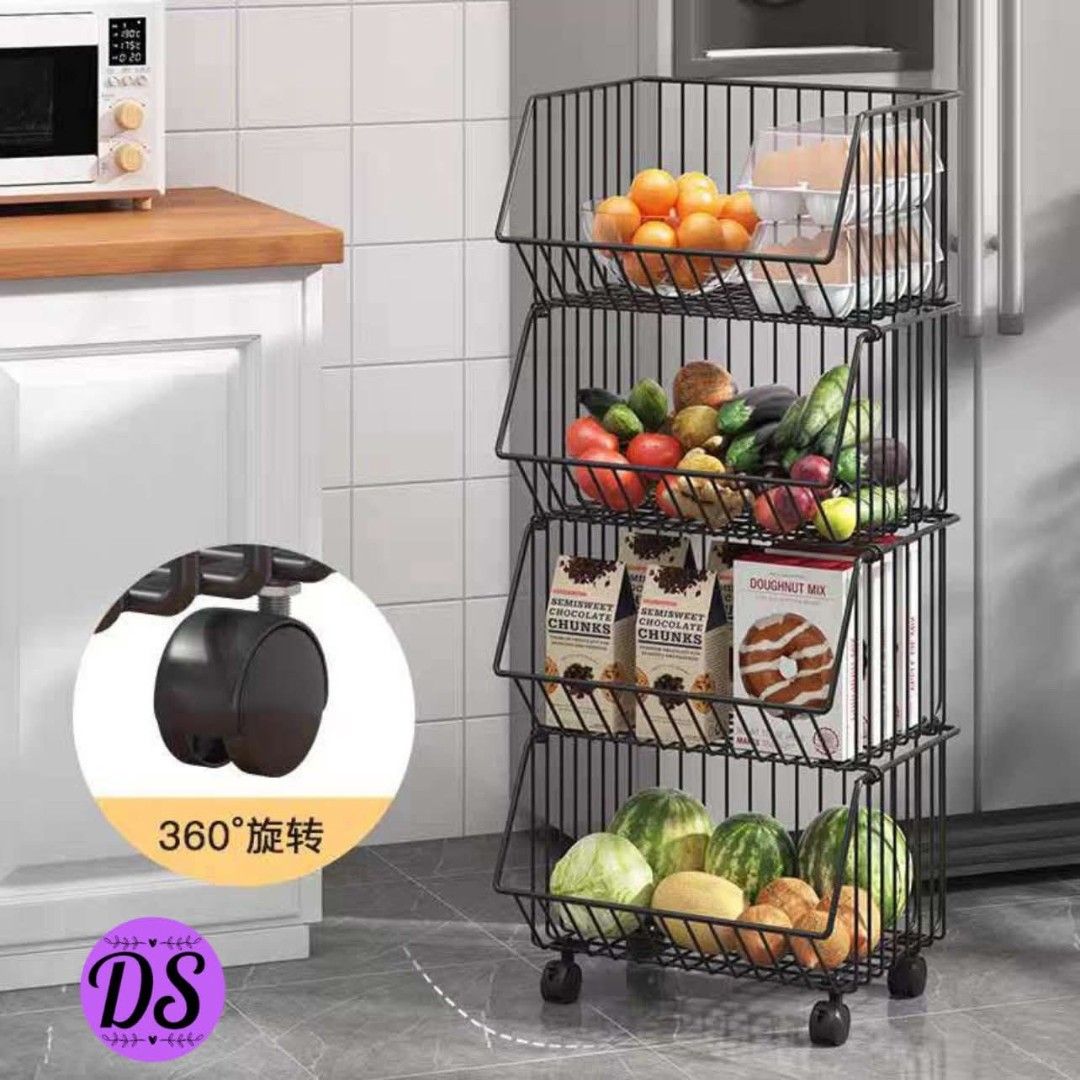 4 Layer Stackable Rack Multifunctional Kitchen Organizer (Category: Storage Boxes & Baskets) located in Manila. Submitted by onlineshoppersph (Listing ID 1385401965, Image 3). Description: Cash On Deliver - Metro Manila - Delivery Fee/Handling Fee shouldered by BUYERS - DF/HF depends on BUYERS Location LALAMOVE PICK UP - Cash on Deliver - Metro Manila & Nearby DELIVER THRU COURIER, CARGO & BUS - Provincial Buyers - Payment 1st Thank You.