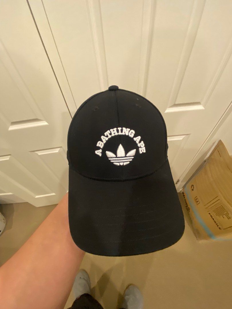 Adidas x Bape (Category: Caps & Hats) located in Angeles City. Submitted by maccc (Listing ID 1385427839, Image 1). Description: For sale: Bnew Authentic Adidas x Bape Cap.