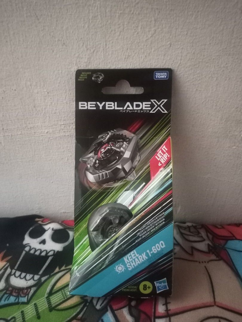 Beyblade X Hasbro Keel Shark/Shark Edge 1-60 Quake (Category: Action & Battle Toys) located in Manila. Submitted by jaysonwbagasbas (Listing ID 1385384841, Image 1). Description: ‎Item Name: Hasbro Keel Shark 1-60 Quake ‎Price: Php799 ‎Condition: Sealed Location: Pembo, Taguig ‎MOD: Lalamove/Grab/Angkas Padala,Pwede meetup sa Uptown or Market-market, JNT naman pag malayo. ‎MOP: Gcash,Maya, Bank ‎ ‎PM LANG PO SA OFFER ‎ ‎.
