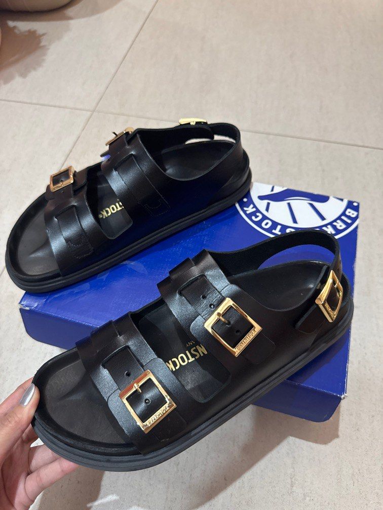 Birkenstock Cannes size 40 (Category: Sandals) located in Cebu City. Submitted by joniiie (Listing ID 1385277742, Image 3). Description: good as new (worn twice only) w/box market price is 16,990.