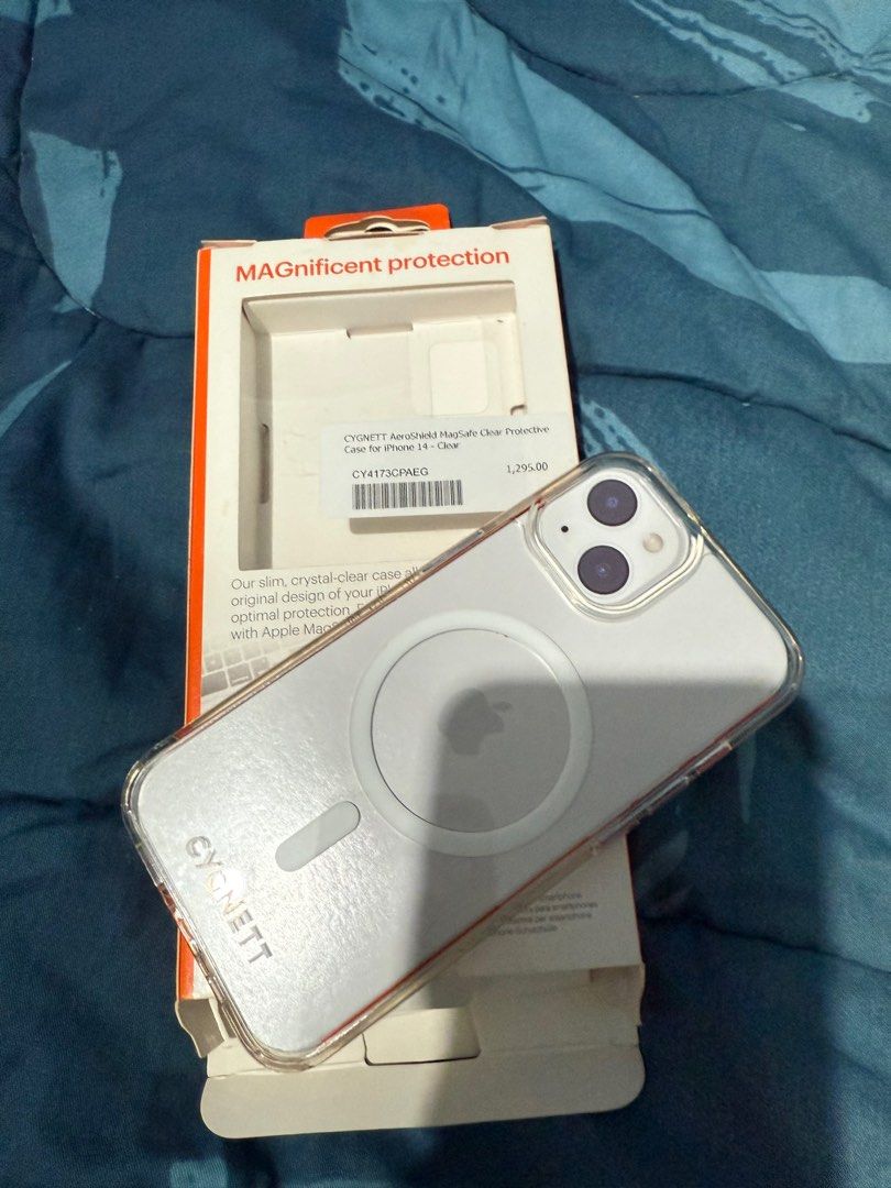 Cygnet Iphone 14 Clear Case (Category: Cases & Sleeves) located in Makati City. Submitted by echotuscano (Listing ID 1385394528, Image 3). Description: Never used. Wrong purchased as it should be for Iphone 14 Pro. .