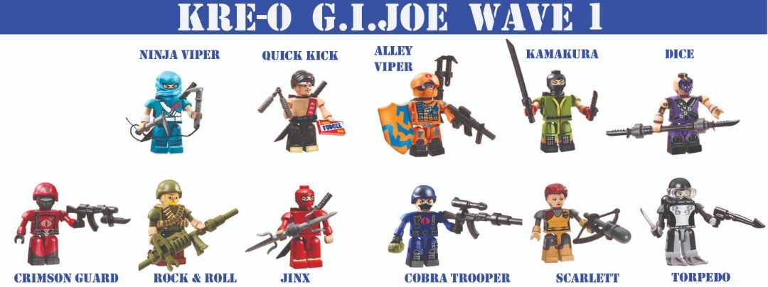 Hasbro Kre O G I JOE KREONS (Mini Figures Series 1 5) Hobbies Toys