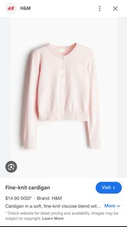 Cardigan h&m For Sale Longsleeves Carousell Singapore