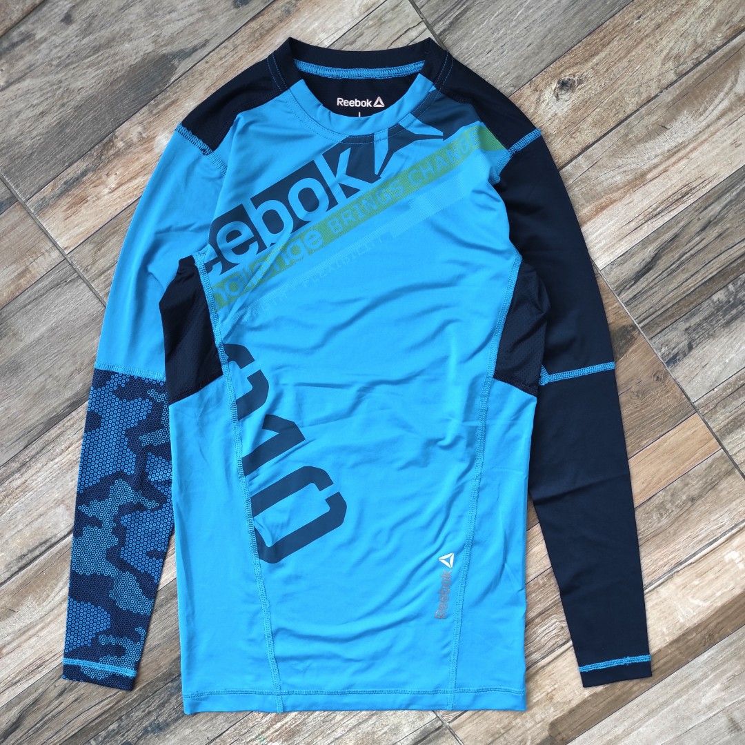 JERSEY REEBOK COMPRESSION SECOND, Olah Raga, Baju Olahraga di Carousell