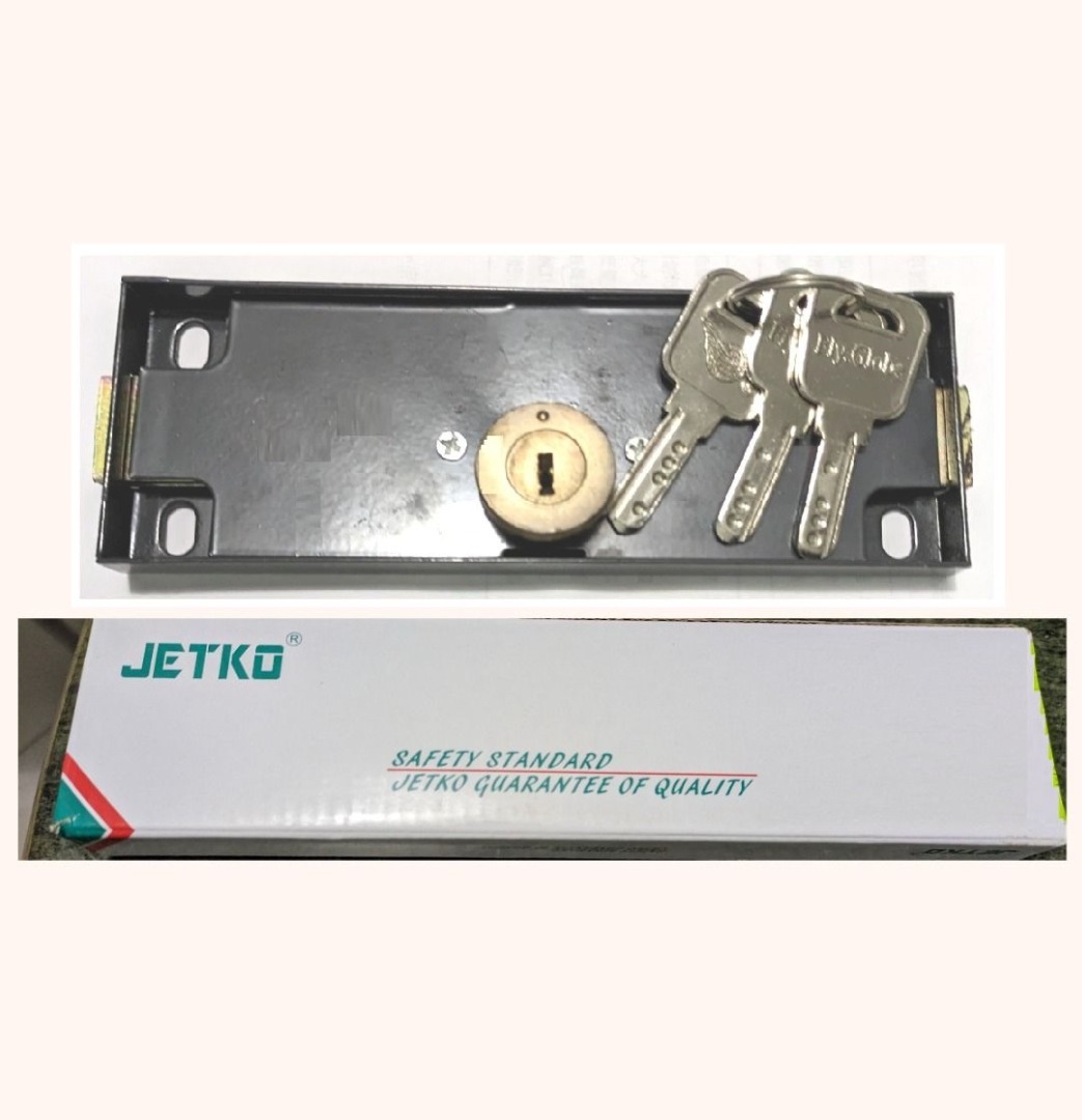 Jetko 鐵閘鎖 鎖芯 鎖膽 Iron gate lock cylinder core 鎖閘 metal gate lock ...