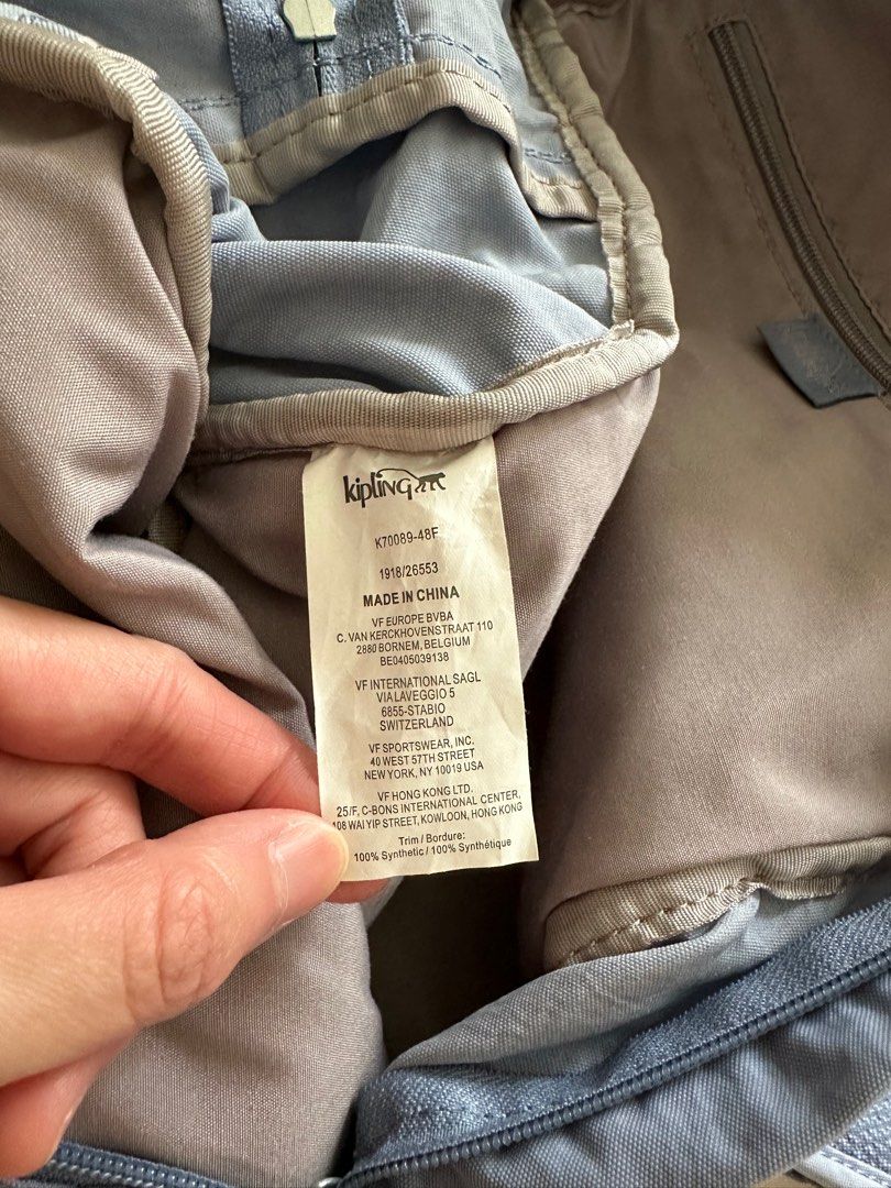 Kipling Backpack (Category: Backpacks) located in Singapore. Submitted by yswm1 (Listing ID 1385283241, Image 3). Description: Looks as good as new! PM for more pictures if needed :).