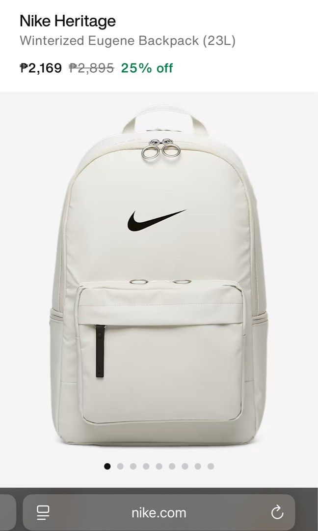 LOOKING FOR Nike Eugene Heritage Backpack (Category: Backpacks) located in Mandaluyong City. Submitted by mainesells_ (Listing ID 1385430264, Image 1). Description: .