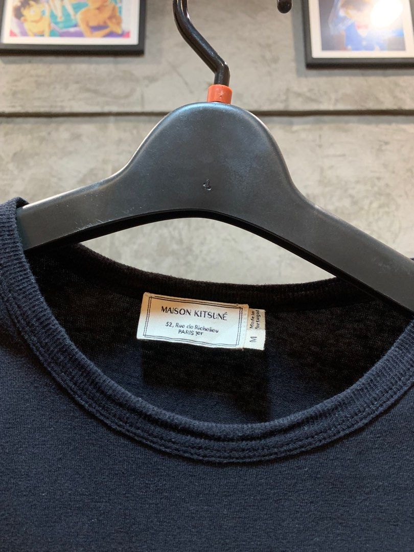 Maison Kitsune I Need Tee Shirt (Category: Luxury Apparel) located in Davao. Submitted by lwky_thrift (Listing ID 1385421957, Image 3). Description: Maison Kitsune I Need Tee Shirt Authentic Size: Medium Dimension: 19x27 Minor Hairlines on print Color rate: 9.4/10 or better .