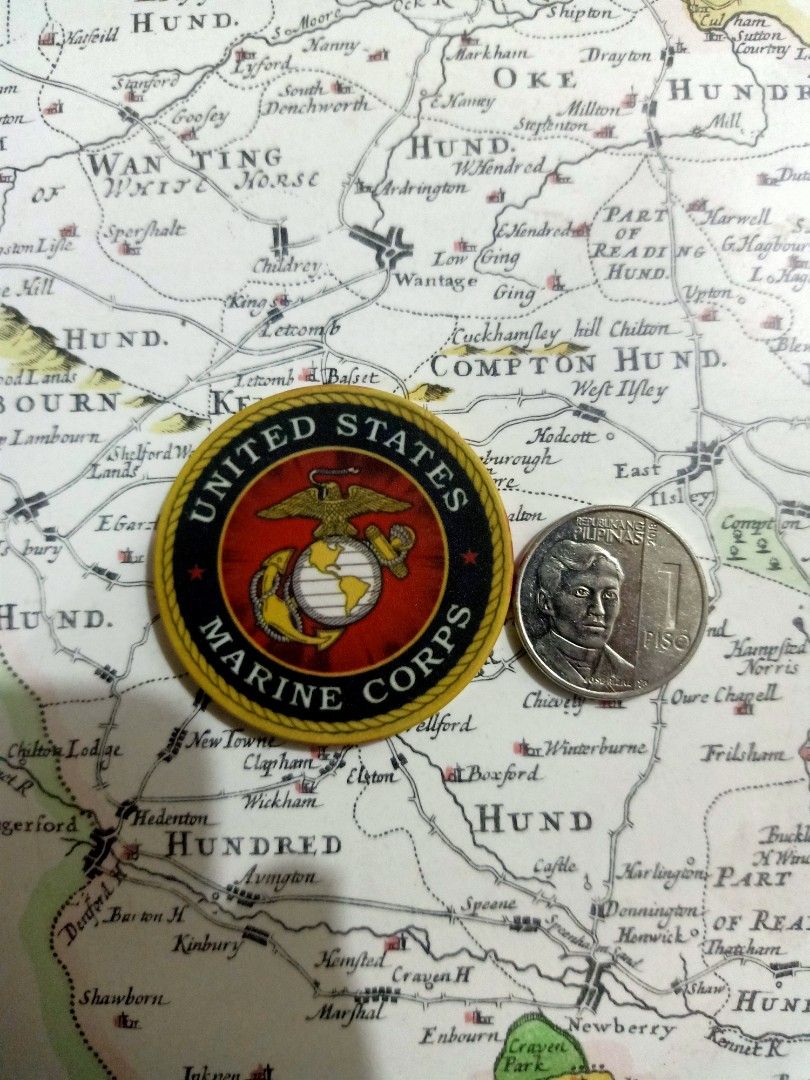 Marine corps emblem token (Category: Currency) located in Las Pinas. Submitted by the_recycle_shop (Listing ID 1385382005, Image 3). Description: .