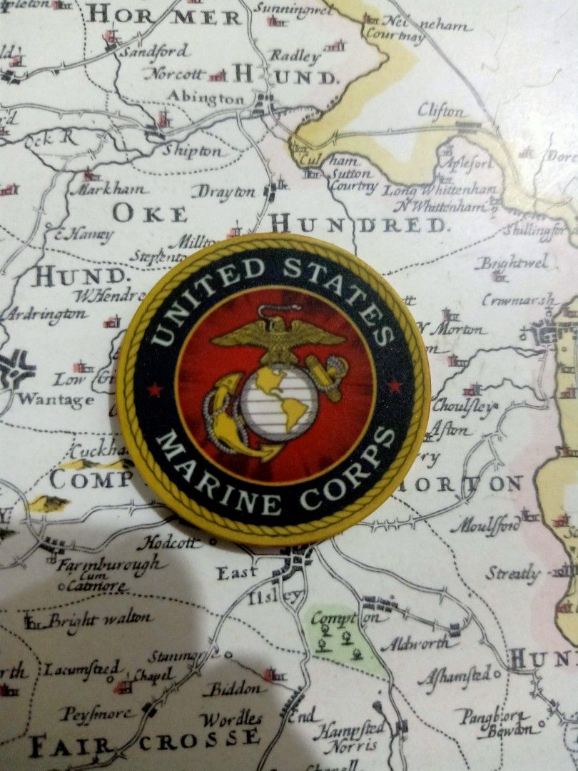Marine corps emblem token (Category: Currency) located in Las Pinas. Submitted by the_recycle_shop (Listing ID 1385382005, Image 1). Description: .