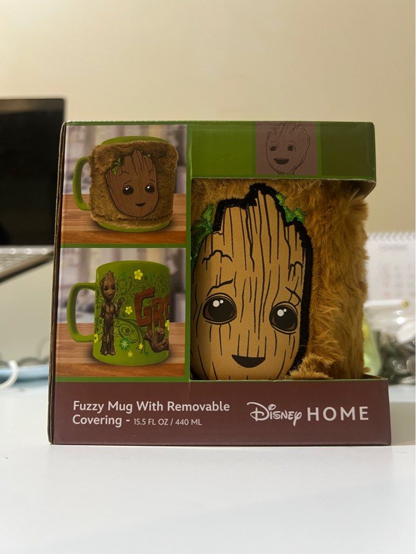 Marvel Groot Fuzzy Mug with removable covering (Category: Coffee & Tea Tableware) located in Quezon City. Submitted by rfox617 (Listing ID 1385409428, Image 1). Description: Never used Price negotiable .