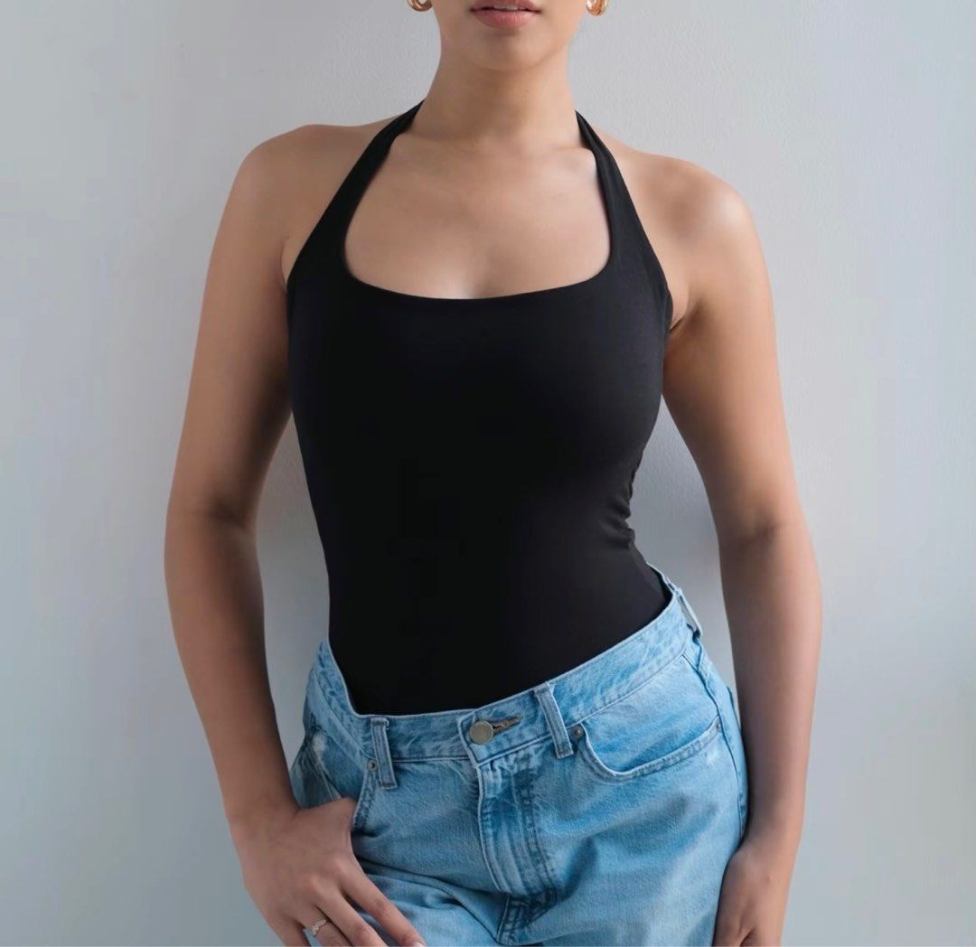 Mera Matilda Halter top in black (Category: Others Tops) located in Rizal. Submitted by ciciloved (Listing ID 1385392592, Image 2). Description: size is XS! like new barely used. 📍Cainta Rizal 💳 Payment is strictly via GOTYME only! 🛵 Lalamove or Jnt! (Sf is shouldered by buyer ofc!) ‼️ Pay first to reserve:).