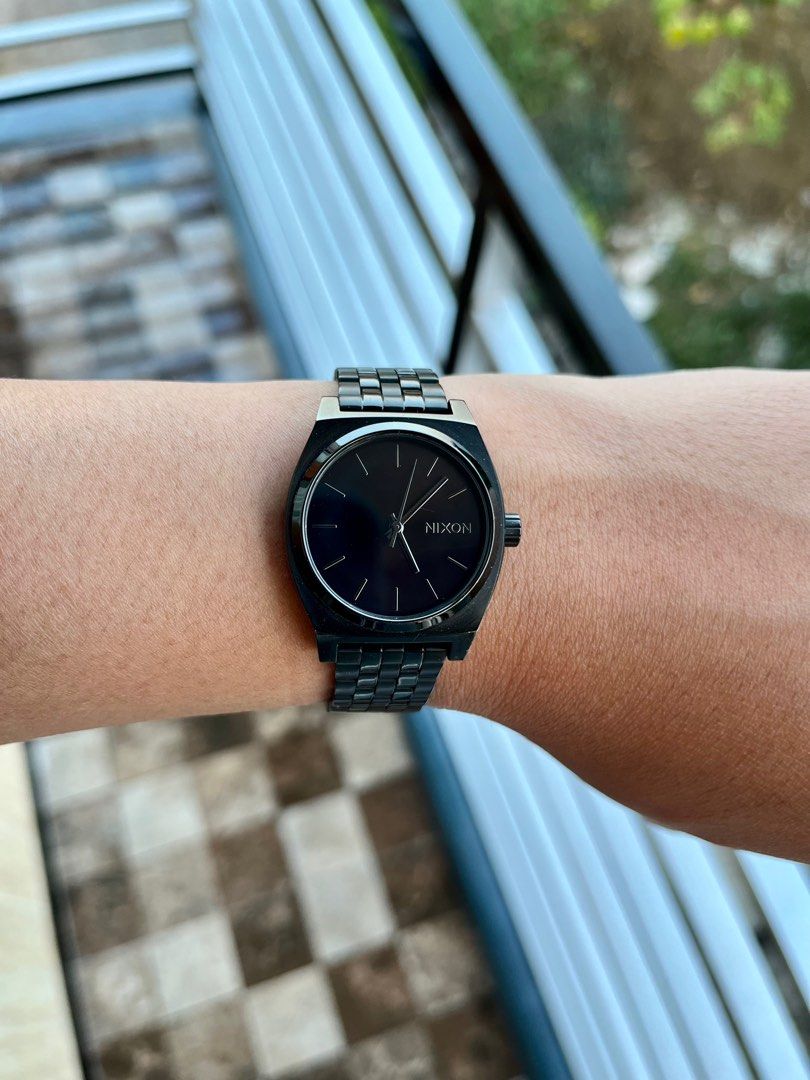 Nixon Time Teller All Black Jual Nixon TIME TELLER ALL BLACK