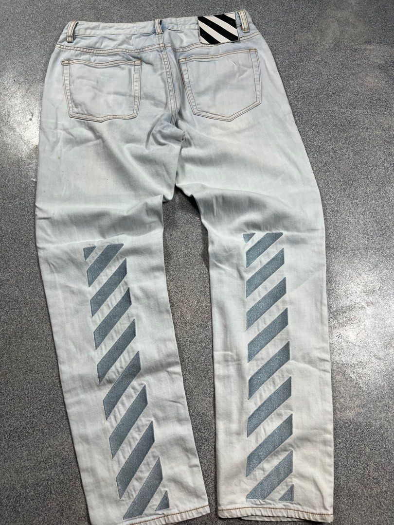 Offwhite jeans (Category: Jeans) located in Bacolod City. Submitted by piquedup.ph_v2 (Listing ID 1385255058, Image 3). Description: .