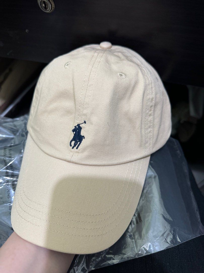 RALPH LAUREN CAP (Category: Caps & Hats) located in San Juan City. Submitted by rlcaps (Listing ID 1385257517, Image 1). Description: Brand new/ original. Ready to ship. Khaki with tag.