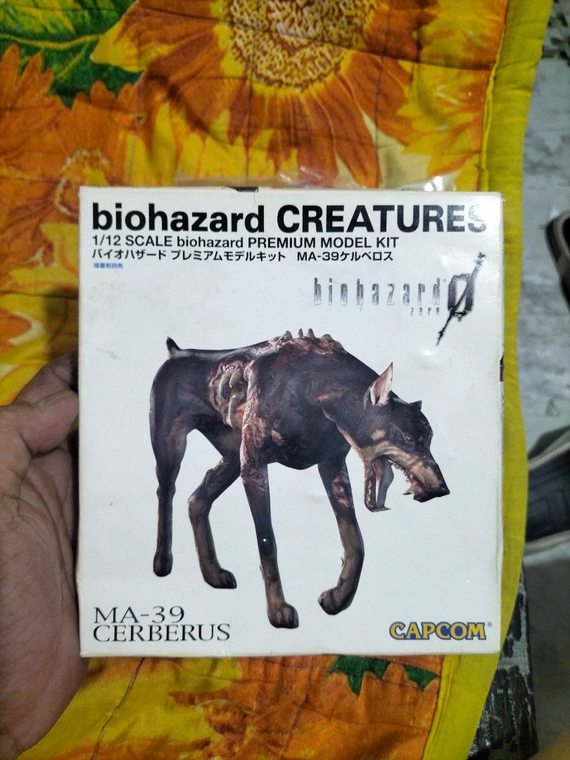 Resident evil rare model kit (unassembled) (Category: Figurines & Statues) located in Manila. Submitted by herbertantazo (Listing ID 1385355524, Image 1). Description: sampaloc manila resident evil model kit. dog (not been sold) rare not yet assembled need painting and assembly 800 pesos.
